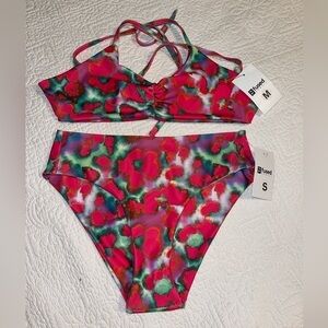 Fused Hawaii bikini set